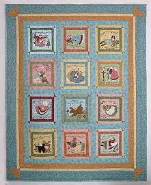 Angels Amonst Us, a Block of the Month Quilt